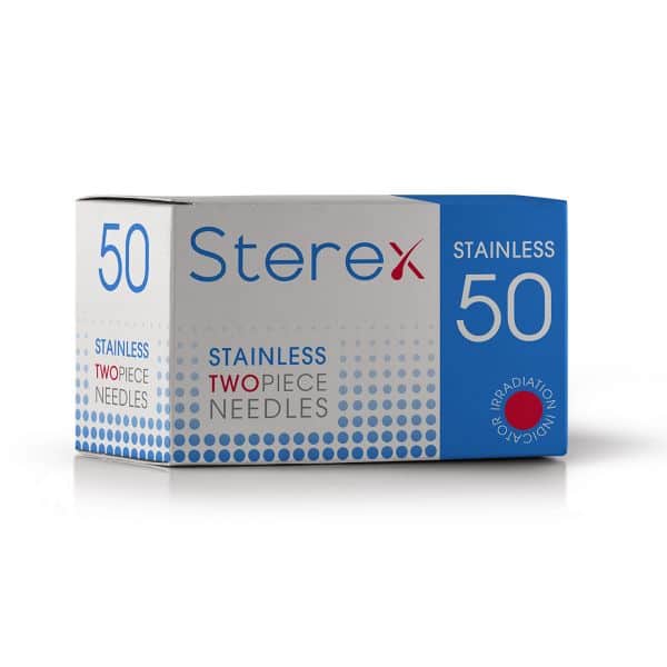 Sterex Stainless Two Piece Needles F6S