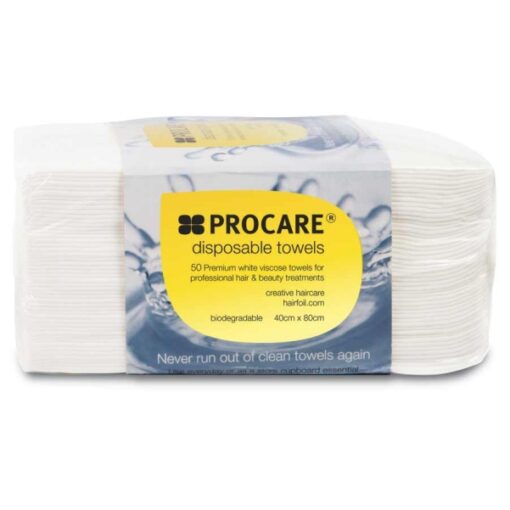 Procare Disposable White Towels