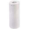 Single White 10 inch Wiper Head Roll