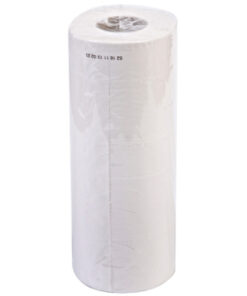 Single White 10 inch Wiper Head Roll