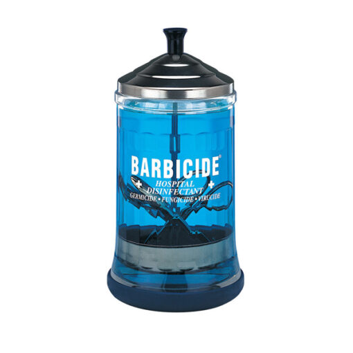Barbicide Disinfectant jar