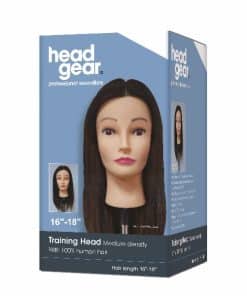 Mannequin Head 16 to 18 inch 100% Human Hair