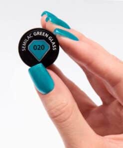 Semilac UV Hybrid Green Glass