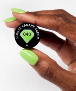 UV Hybrid Semilac Canary Green