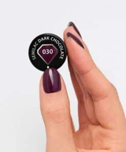 UV Hybrid Semilac Dark Choclate