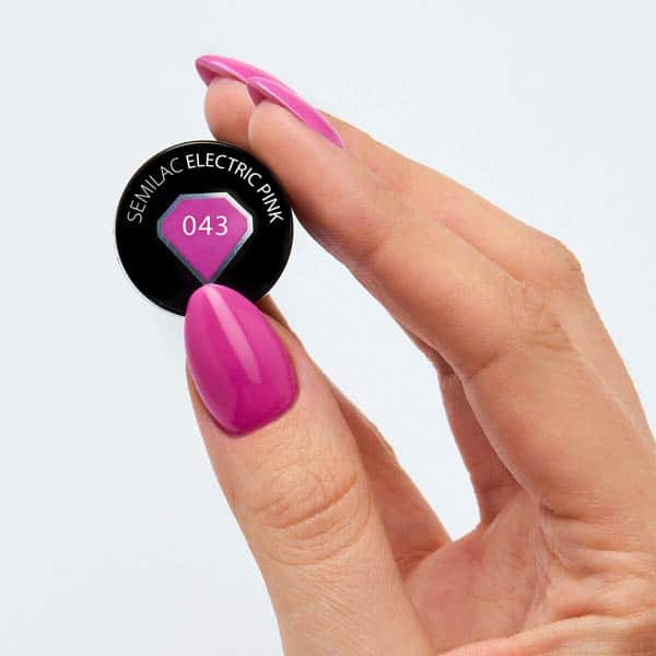 UV Hybrid Semilac Electric Pink