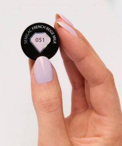 UV Hybrid Semilac French Beige Milk