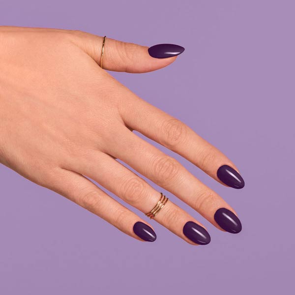 Semilac Black Purple 100