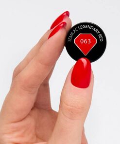 UV Hybrid Semilac Legendary Red