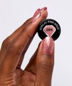 UV Hybrid Semilac Pink Gold