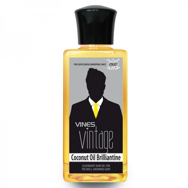 Vines Vintage Coconut Oil Brilliantine | The Hair And ...