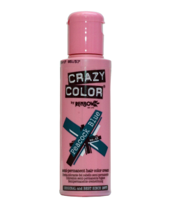 Peacock Blue Crazy Color