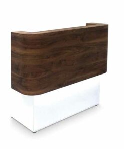 REM Lunar Reception Desk Rich Praline