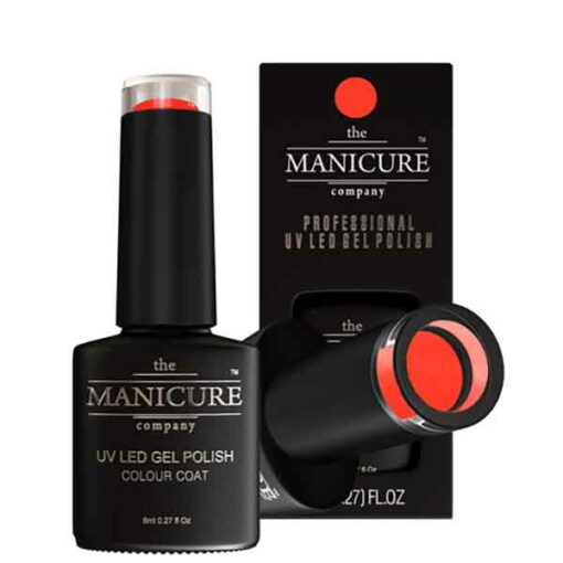 The Manicure Company UV LED Gel Polish Orange Soda 015 8ml