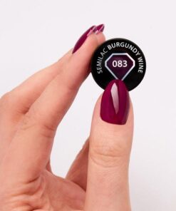 Semilac Burgundy Wine 083 Gel Polish