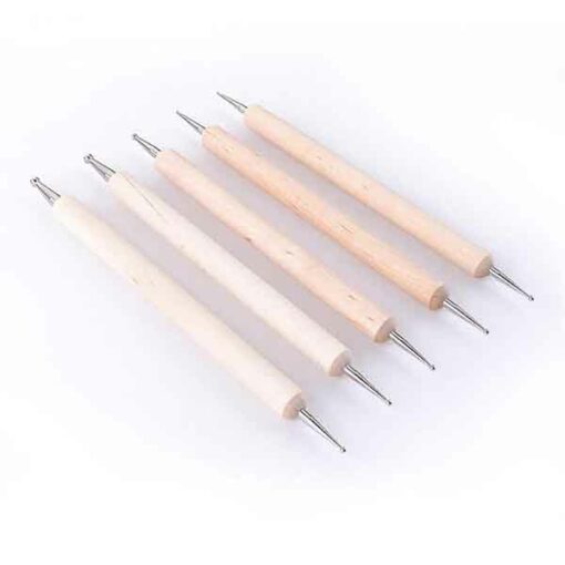 The Manicure Company 2 Way Dotting Set Wooden