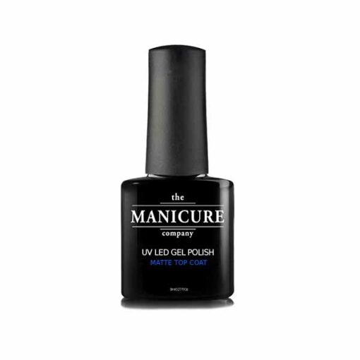 The Manicure Company Suede Matte Effect Gel Polish Top Coat 8ml