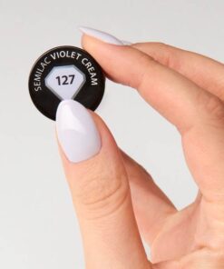 UV Hybrid Semilac Violet Cream 127