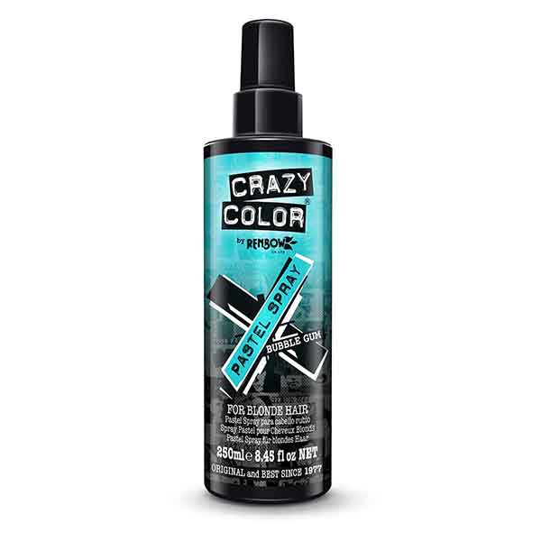 Crazy Color Pastel Spray Bubble Gum 250ml