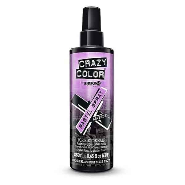 Crazy Color Pastel Spray Lavender 250ml The Hair And Beauty Company