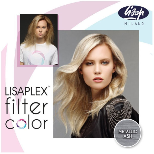 Lisaplex Filter Color Metallic Ash | The Hair And Beauty Company