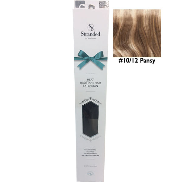 Stranded Hair Extensions 18 inch One Piece Curly 10 12