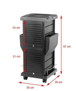THBC Locked Trolley size