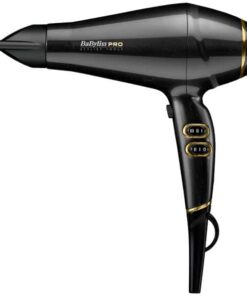 BaByliss PRO Keratin Lustre Hairdryer Black Shimmer