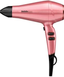 BaByliss PRO Keratin Lustre Hairdryer Pink Blush