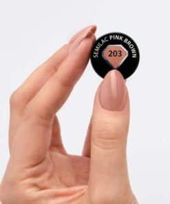 Semilac Business Line 203 Pink Brown