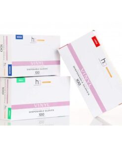 headgear vinyl powder free gloves