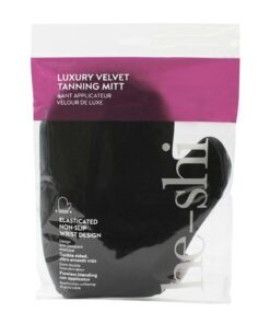 He shi Luxury Velvet Tanning Mitt