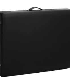 2 part Portable Wooden Massage Bed Black Balance 2