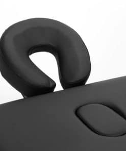 3 part Portable Wooden Massage Bed Black Balance 3