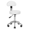 Regular Beauty Stool With Backrest
