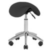 THBC Beauty Saddle Stool Black
