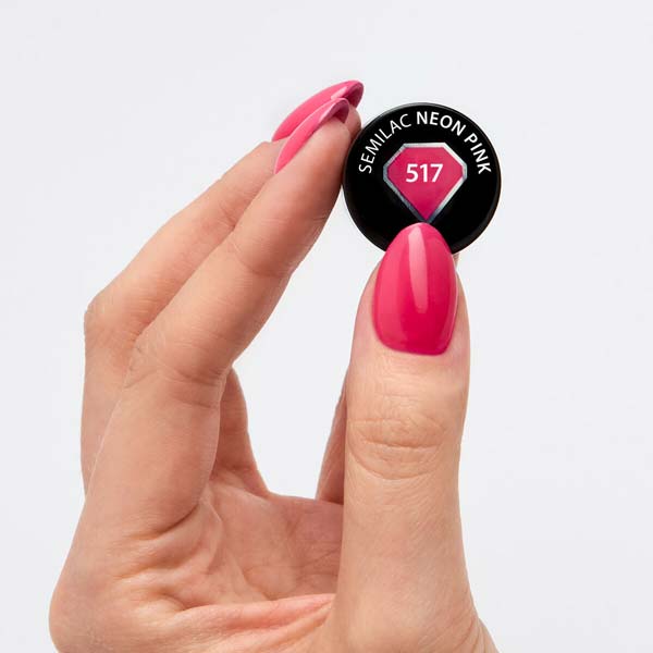 Semilac Neon Pink