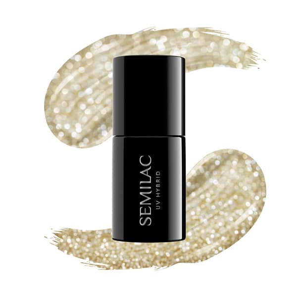 UV Hybrid Semilac Platinum Light Gold 260