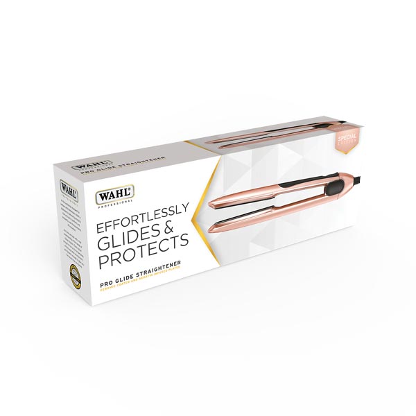 Wahl Pro Glide Strightener Rose Gold box