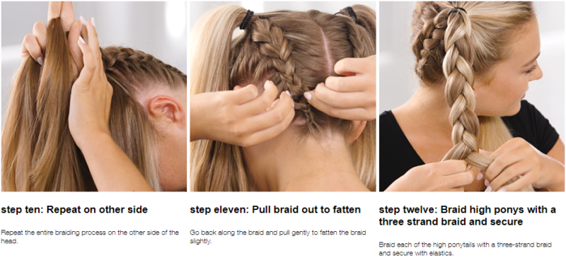 braided buns
