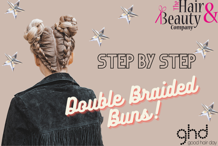 double braided buns blog cover