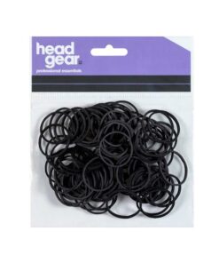 HeadGear Black Elastic Bands