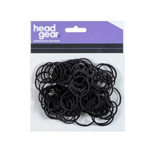 HeadGear Black Elastic Bands