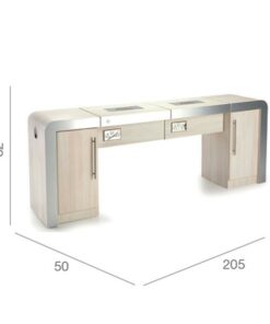 REM Concorde Nail Table 2 postions with storage size