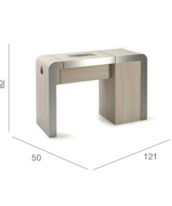 REM Concorde Nail Table with storage size