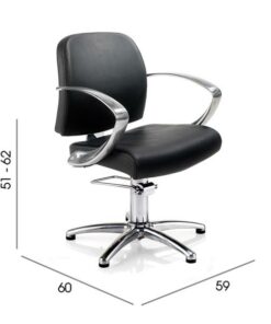 evolution styling chair dimentions