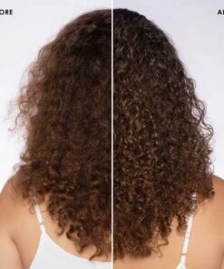 Olaplex No.0 Intenisve Bond Builder before and after curly