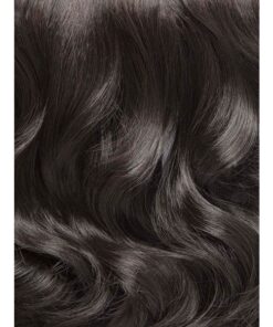 Stranded Hair Extensions 20 inch One Piece Curly 1B Queenofthenight