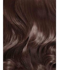 Stranded Hair Extensions 20 inch One Piece Curly 4 Chocolatedahlia