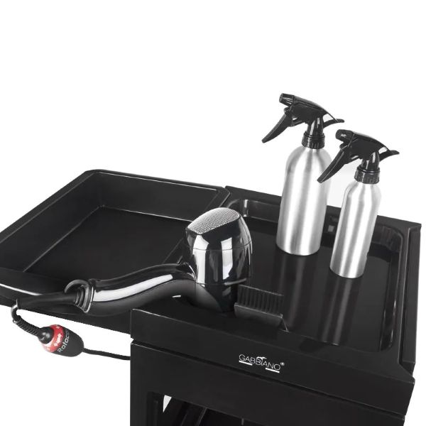 THBC Star Hair Trolley Black Gabbiano 3